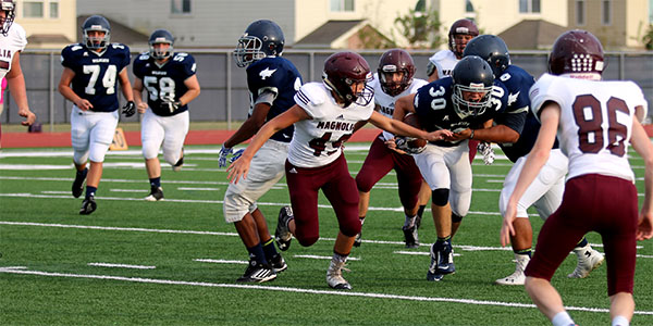 JV, Sophomore Football Teams Win Against Magnolia