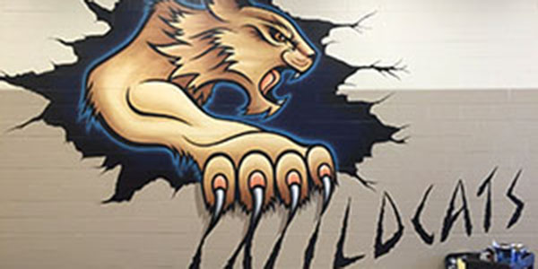 Administration Adds Murals to School, Boosts Spirit