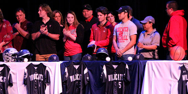 Senior Athletes Sign on to Collegiate Level