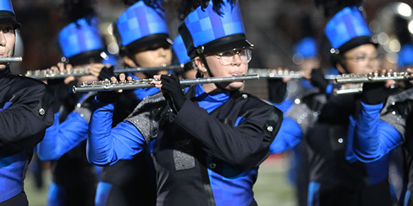 Band sweeps at Region, advances to Area