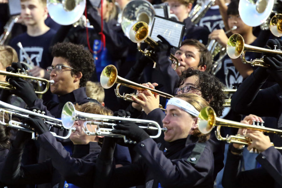 The Roaring Blue band scored 3rd at area, earning them a place to compete at state.