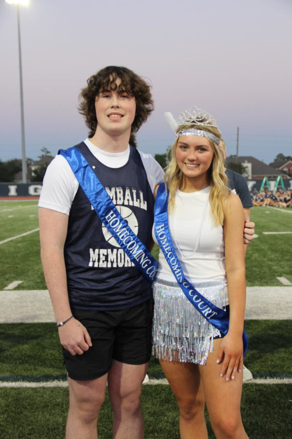 Freshman Hoco Duke and Duchess- Isaac Stewart and Brooke Zimmerman