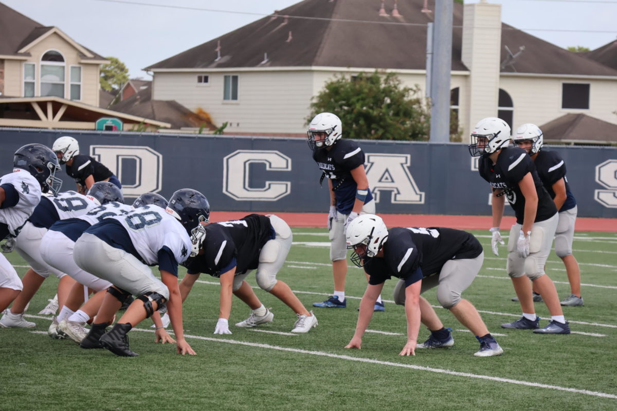 The Defense prepares for the next play and acts like a Brick Wall.
